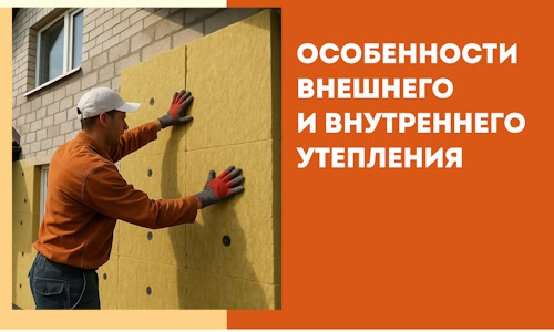 Какие особенности внешнего и внутреннего утепления в Волгограде