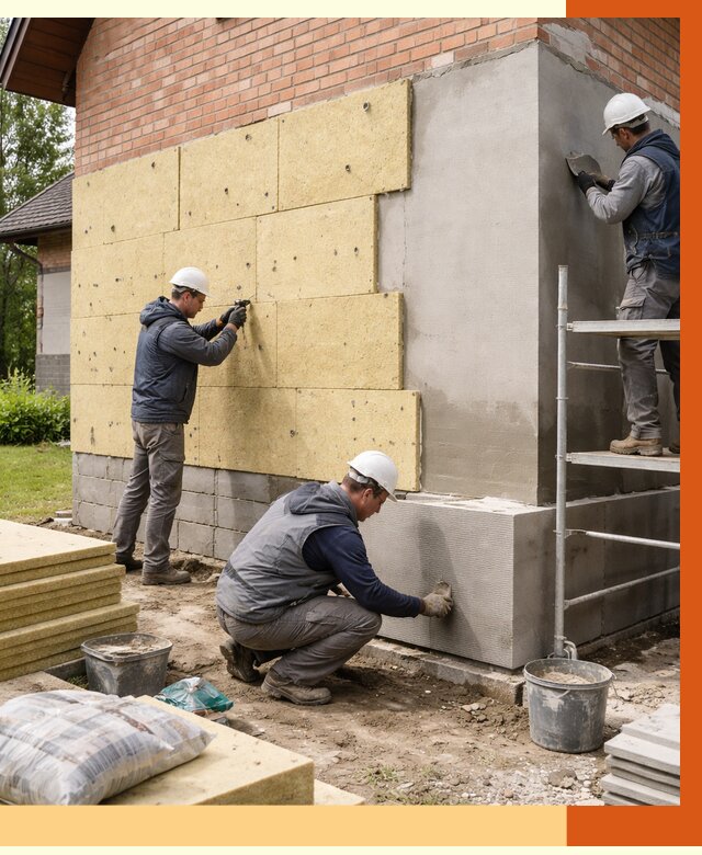 Утепление частного дома в Волгограде под ключ от 7793 руб/м2 — недорого | ТепломастерВлг