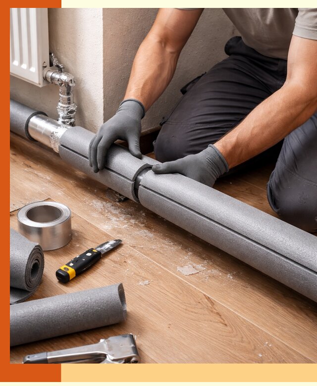 Утепление труб отопления в Волгограде: теплоизоляция и защита сети