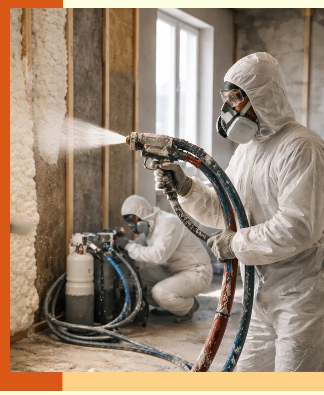 Пенополиуретан напыление для утепления зданий в Волгограде